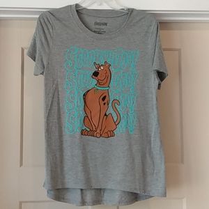Scooby-Doo gray tee shirt L